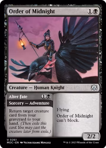 Order of Midnight (261), Commander: March of the Machine — Magic card price
