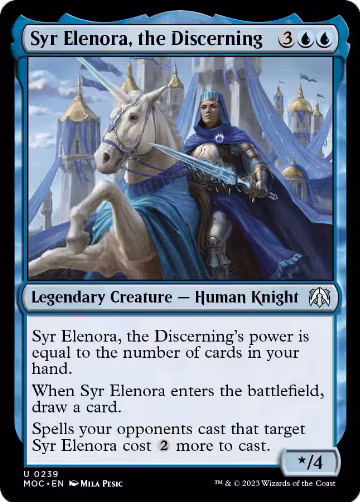 Syr Elenora, the Discerning (239), Commander: March of the Machine — Magic card price