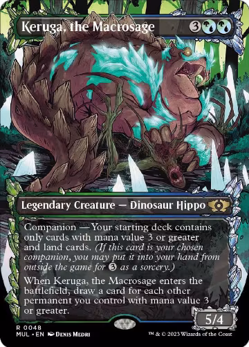 Keruga, the Macrosage (48), March of the Machine: Multiverse Legends — Magic card price