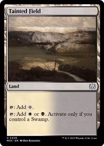 Tainted Field (429), Commander: March of the Machine — Magic card price