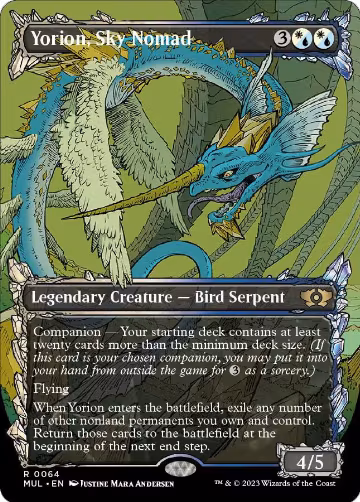 Yorion, Sky Nomad (64), March of the Machine: Multiverse Legends — Magic card price