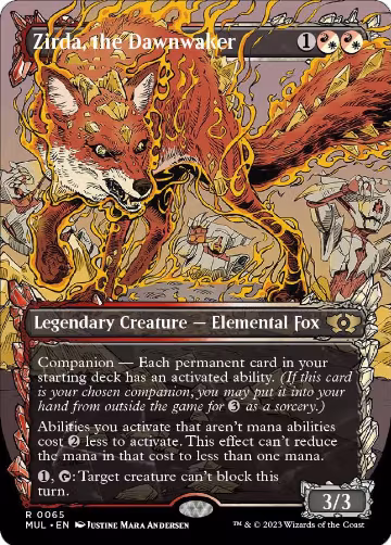 Zirda, the Dawnwaker (65), March of the Machine: Multiverse Legends — Magic card price