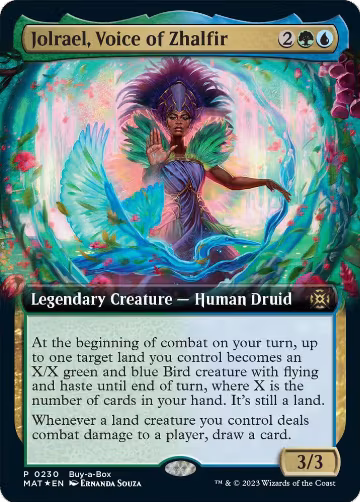 Jolrael, Voice of Zhalfir (230), Buy-A-Box Promos — Magic card price