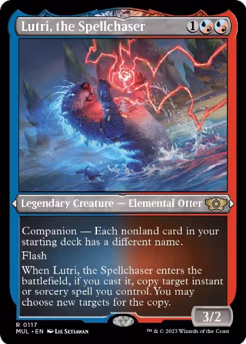 Lutri, the Spellchaser (Foil Etched) (117), March of the Machine: Multiverse Legends — Magic card price