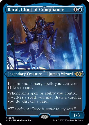 Baral, Chief of Compliance (Foil Etched) (73), March of the Machine: Multiverse Legends — Magic card price