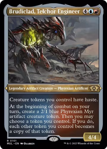 Brudiclad, Telchor Engineer (Foil Etched) (101), March of the Machine: Multiverse Legends — Magic card price