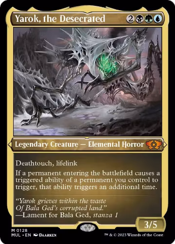 Yarok, the Desecrated (Foil Etched) (128), March of the Machine: Multiverse Legends — Magic card price