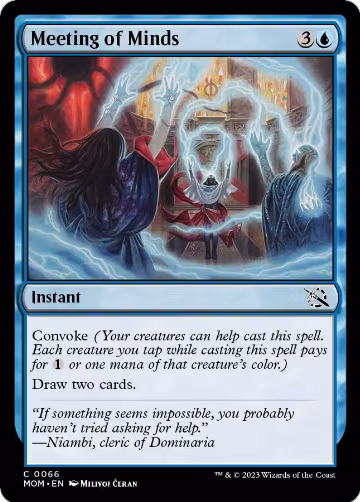 Meeting of Minds (66), March of the Machine — Magic card price