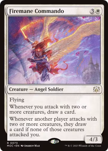 Firemane Commando (73), Commander: March of the Machine — Magic card price