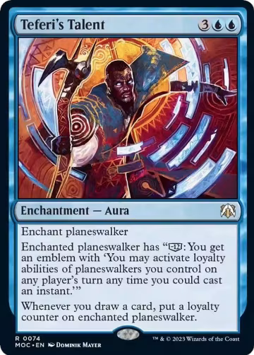 Teferi's Talent (74), Commander: March of the Machine — Magic card price