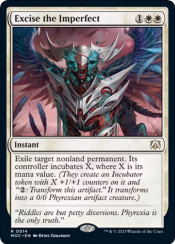 Excise the Imperfect (14), Commander: March of the Machine — Magic card price