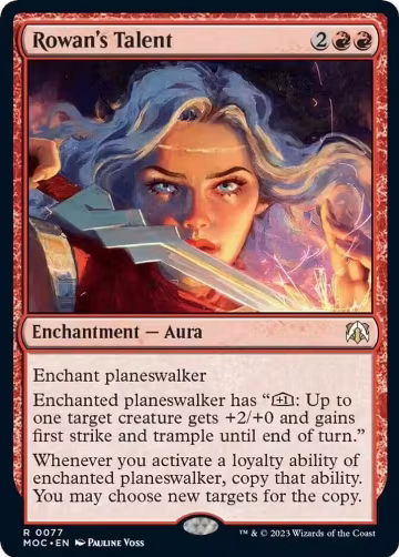 Rowan's Talent (77), Commander: March of the Machine — Magic card price
