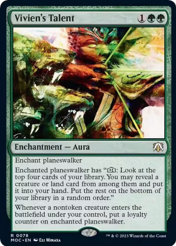 Vivien's Talent (78), Commander: March of the Machine — Magic card price