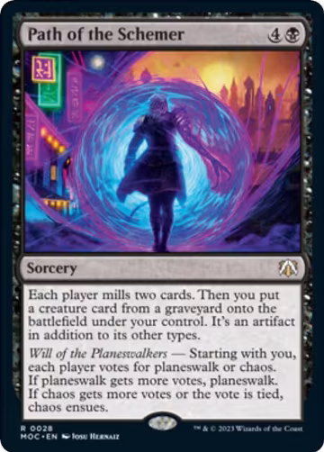 Path of the Schemer (28), Commander: March of the Machine — Magic card price