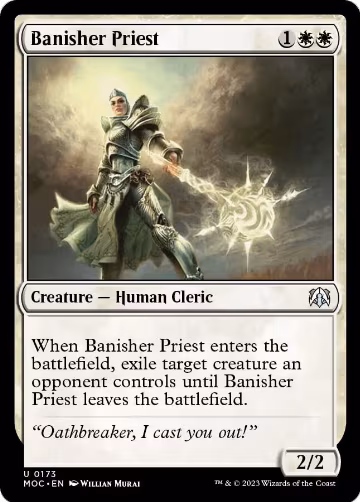 Banisher Priest (173), Commander: March of the Machine — Magic card price
