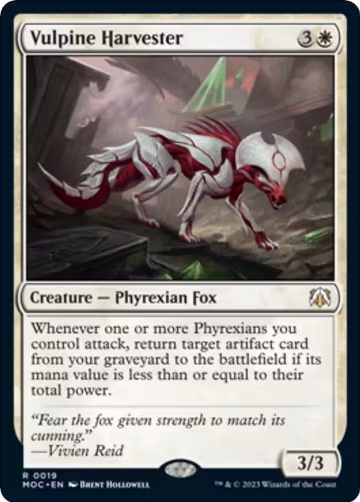 Vulpine Harvester (19), Commander: March of the Machine — Magic card price
