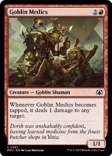Goblin Medics (283), Commander: March of the Machine — Magic card price