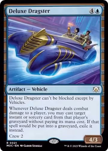 Deluxe Dragster (21), Commander: March of the Machine — Magic card price