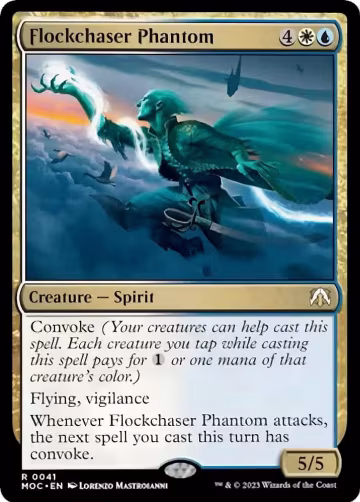Flockchaser Phantom (41), Commander: March of the Machine — Magic card price