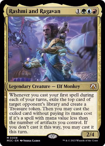 Rashmi and Ragavan (8), Commander: March of the Machine — Magic card price