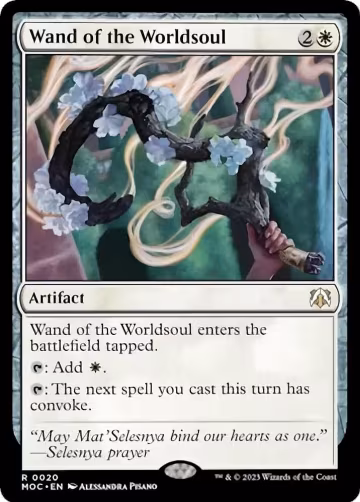 Wand of the Worldsoul (20), Commander: March of the Machine — Magic card price