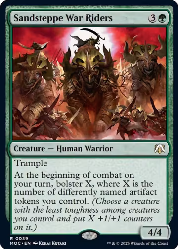 Sandsteppe War Riders (39), Commander: March of the Machine — Magic card price