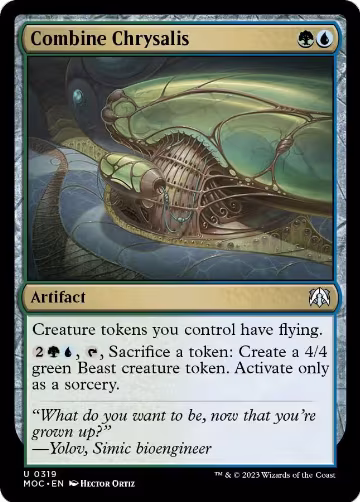 Combine Chrysalis (319), Commander: March of the Machine — Magic card price