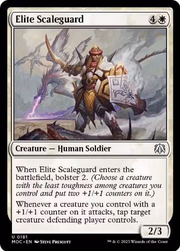 Elite Scaleguard (181), Commander: March of the Machine — Magic card price