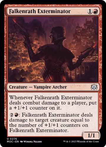 Falkenrath Exterminator (276), Commander: March of the Machine — Magic card price