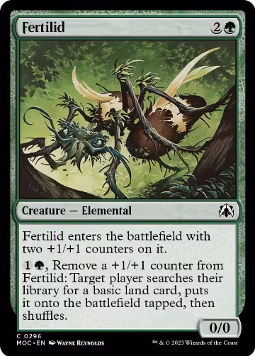 Fertilid (296), Commander: March of the Machine — Magic card price