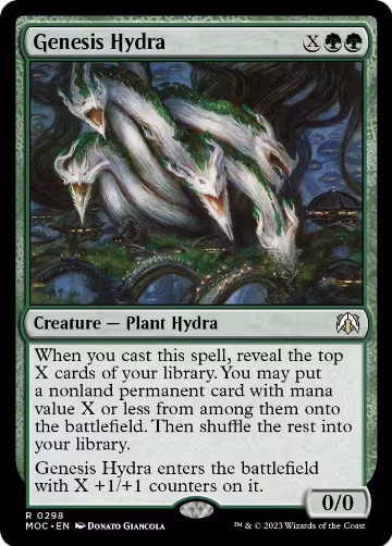 Genesis Hydra (298), Commander: March of the Machine — Magic card price
