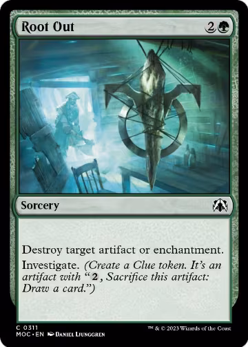 Root Out (311), Commander: March of the Machine — Magic card price