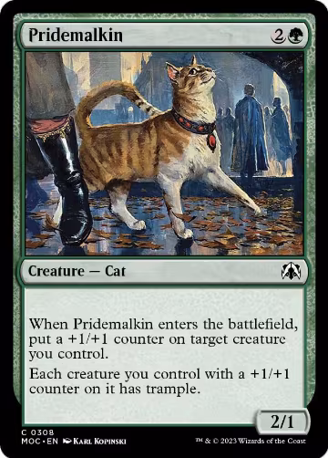 Pridemalkin (308), Commander: March of the Machine — Magic card price