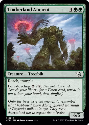 Timberland Ancient (210), March of the Machine — Magic card price