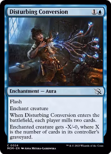Disturbing Conversion (54), March of the Machine — Magic card price