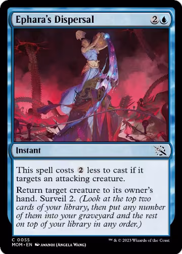Ephara's Dispersal (55), March of the Machine — Magic card price