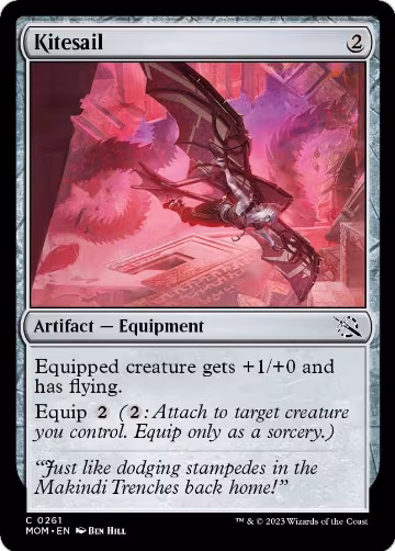 Kitesail (261), March of the Machine — Magic card price