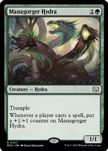 Managorger Hydra (307), Commander: March of the Machine — Magic card price