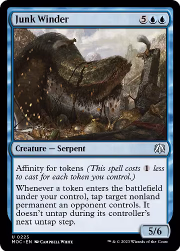 Junk Winder (225), Commander: March of the Machine — Magic card price