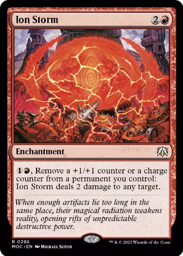 Ion Storm (286), Commander: March of the Machine — Magic card price