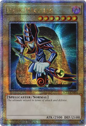 Dark Magician (Quarter Century Secret Rare) (LC01-EN005), Legendary Collection: 25th Anniversary Edition — Yu-Gi-Oh! card price