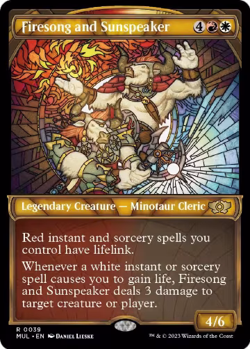 Firesong and Sunspeaker (39), March of the Machine: Multiverse Legends — Magic card price