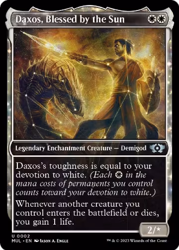 Daxos, Blessed by the Sun (2), March of the Machine: Multiverse Legends — Magic card price