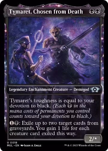 Tymaret, Chosen from Death (18), March of the Machine: Multiverse Legends — Magic card price