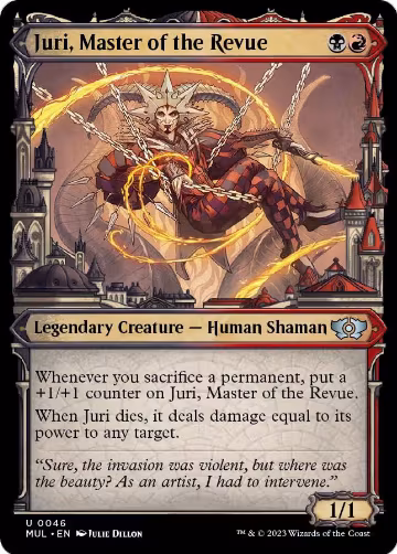 Juri, Master of the Revue (46), March of the Machine: Multiverse Legends — Magic card price