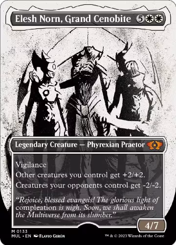 Elesh Norn, Grand Cenobite (Halo Foil) (133), March of the Machine: Multiverse Legends — Magic card price