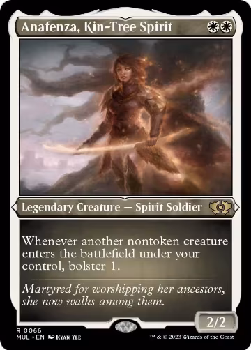 Anafenza, Kin-Tree Spirit (Foil Etched) (66), March of the Machine: Multiverse Legends — Magic card price