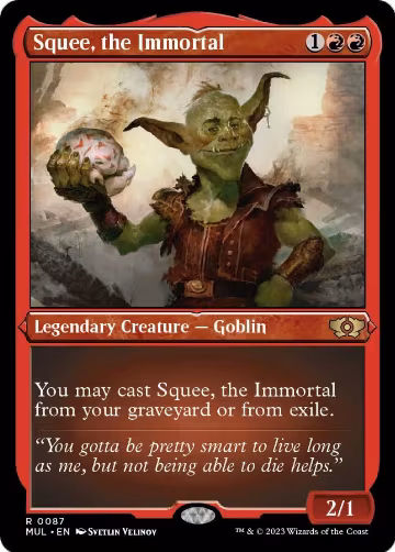 Squee, the Immortal (Foil Etched) (87), March of the Machine: Multiverse Legends — Magic card price