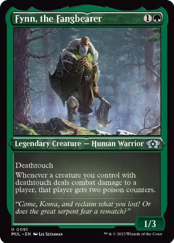 Fynn, the Fangbearer (Foil Etched) (91), March of the Machine: Multiverse Legends — Magic card price