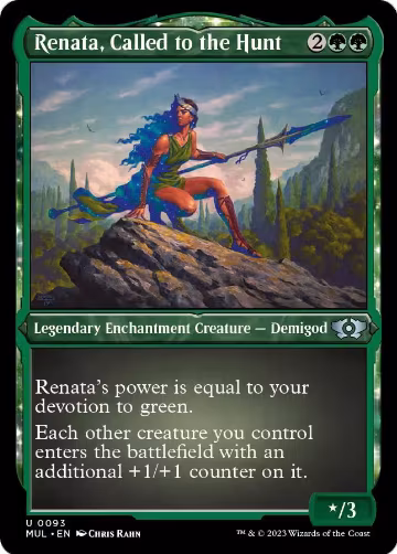 Renata, Called to the Hunt (Foil Etched) (93), March of the Machine: Multiverse Legends — Magic card price